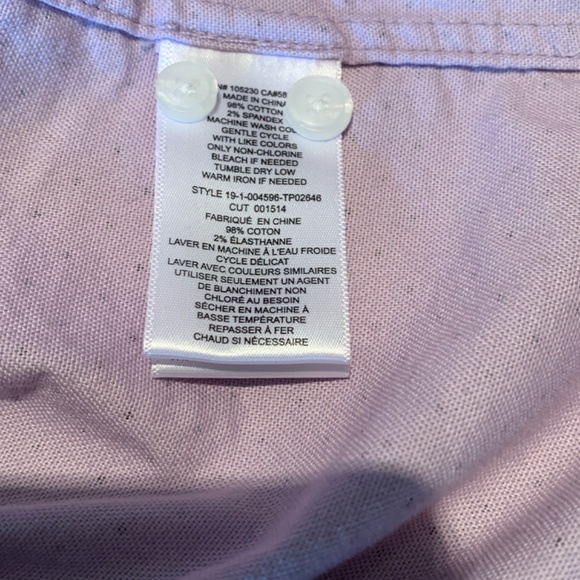 NWT Current Elliott Shirt Orchid polka dot Size 3 (La… - Picture 4 of 7